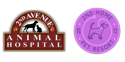 2 logos 2nd Avenue Animal Hospital Logo